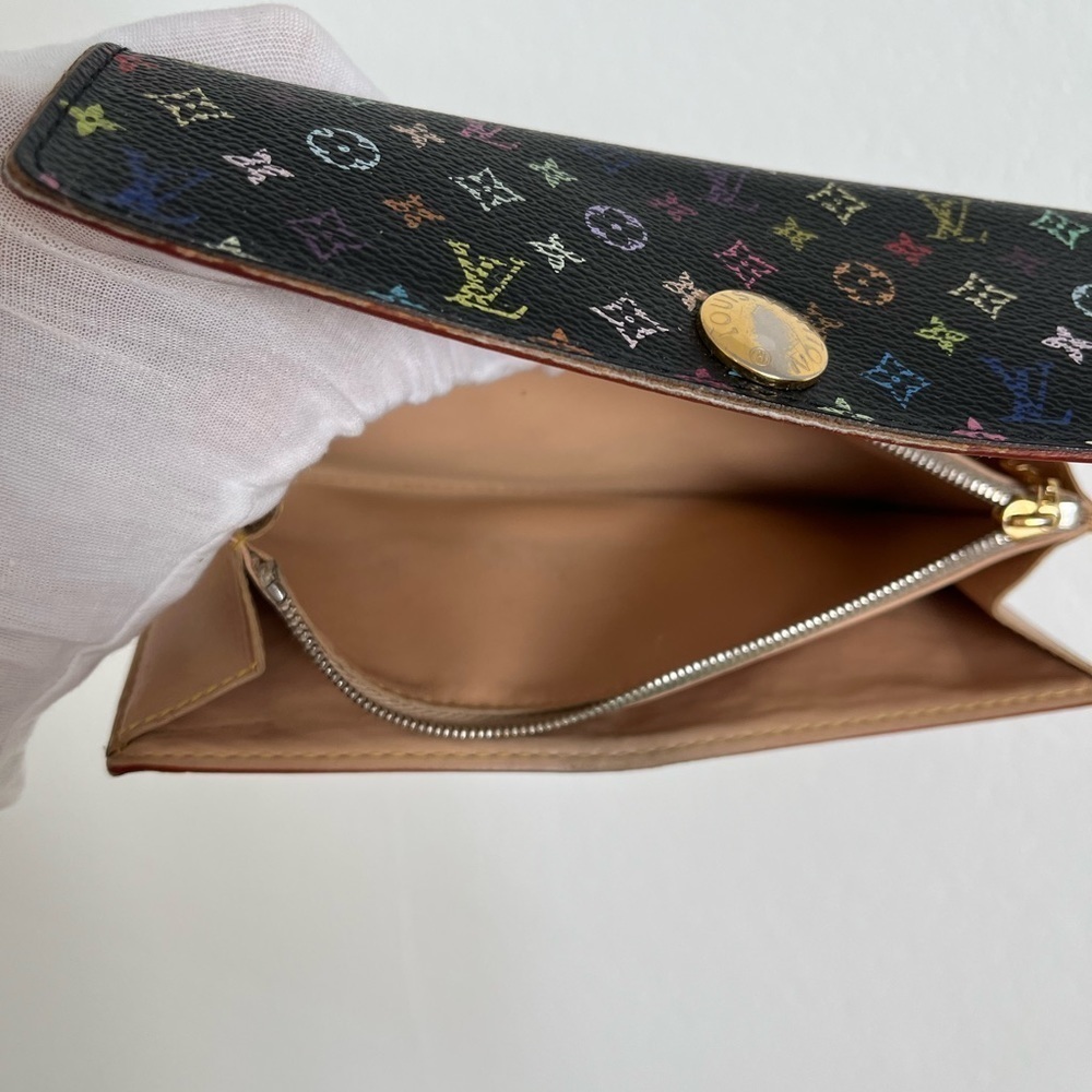Louis Vuitton Portefeuille Murikami wallet with 46”unbrand chain 2006 - Picture 14 of 17